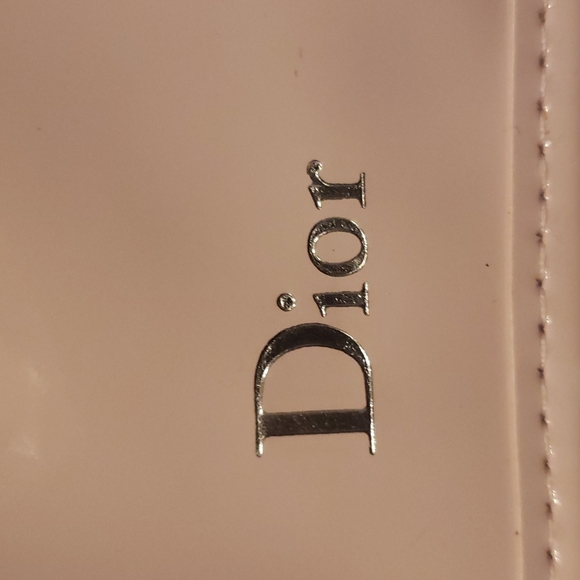 CHRISTIAN DIOR DIOR BEAUTY pink cosmetic perfume makeup bag - Picture 7 of 9